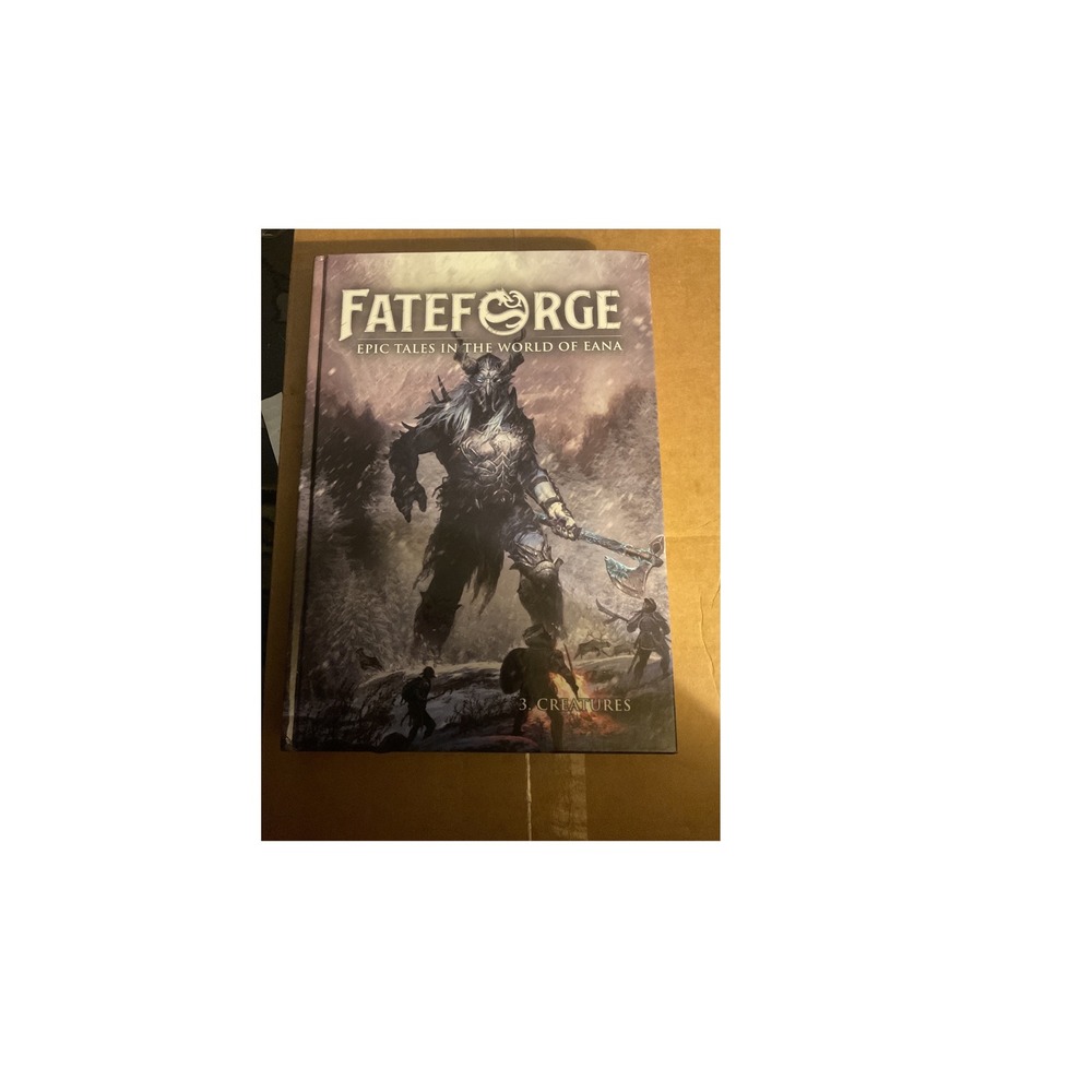 Fateforge Creatures Epic Tales in the World of Eana 5E RPG Studio  Hardcover